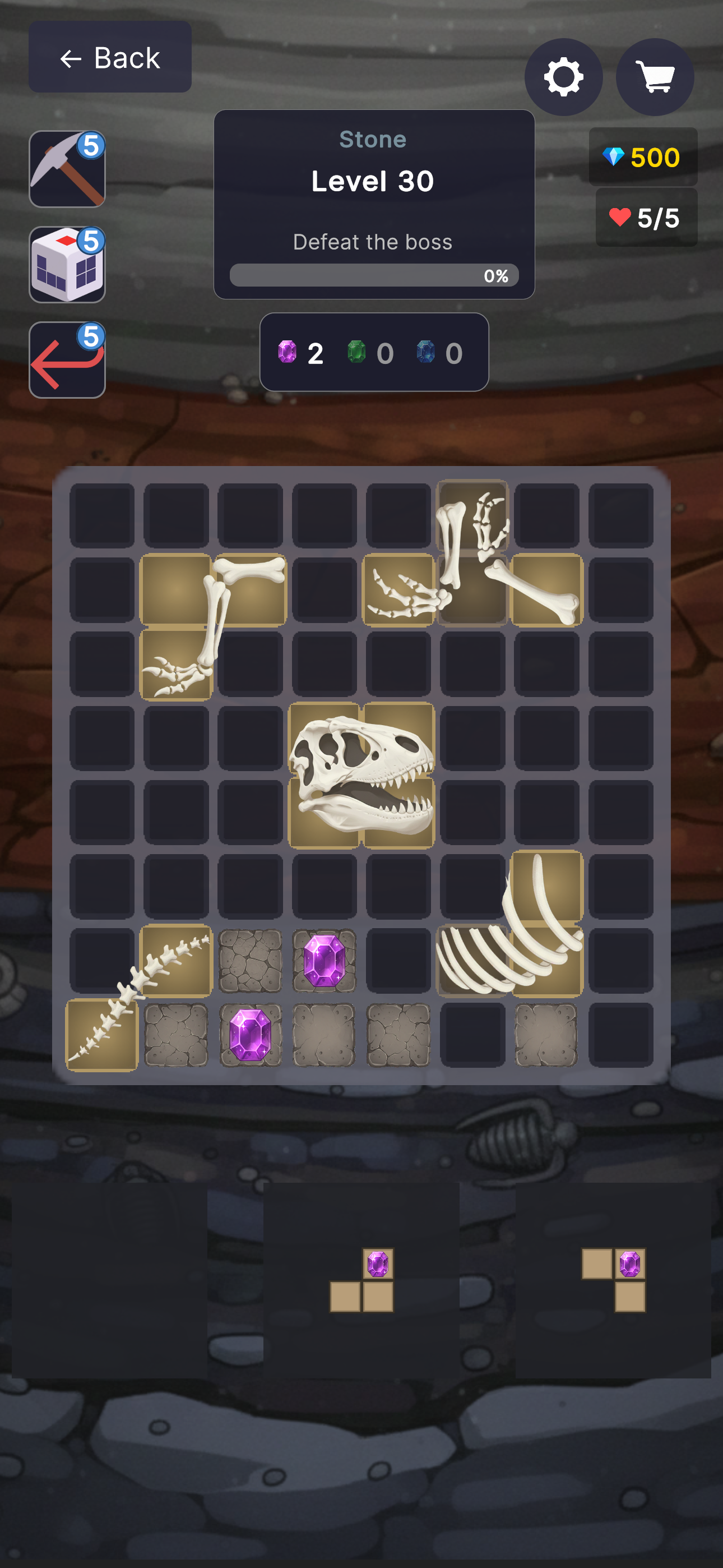 Fossil Boss - Stone