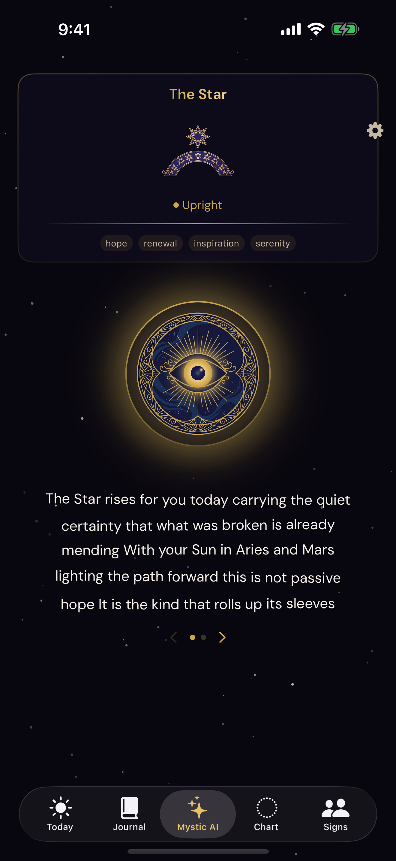 Mystic AI Tarot Reading